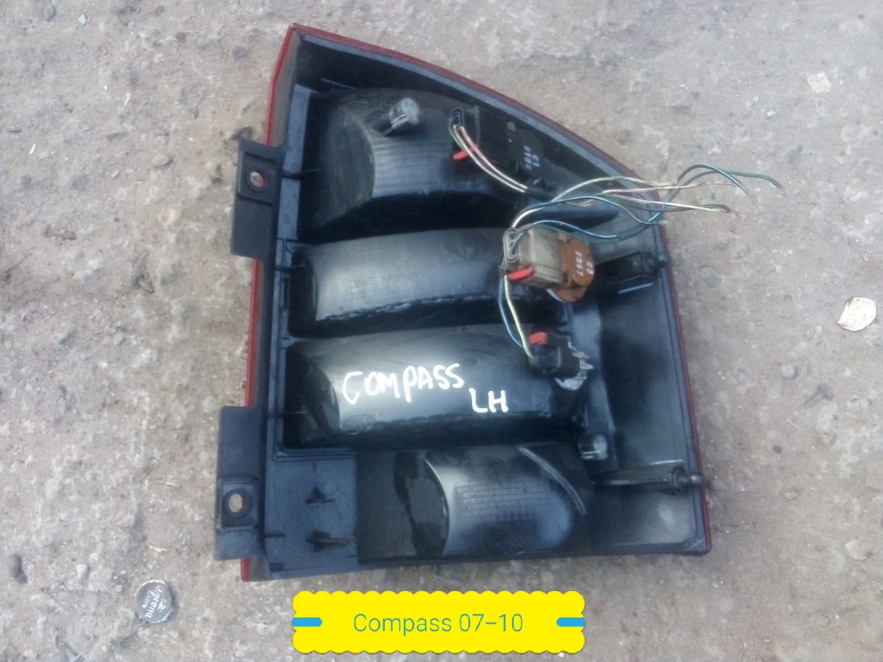 FAROS POSTERIORES JEEP COMPASS 2007 AL 2010